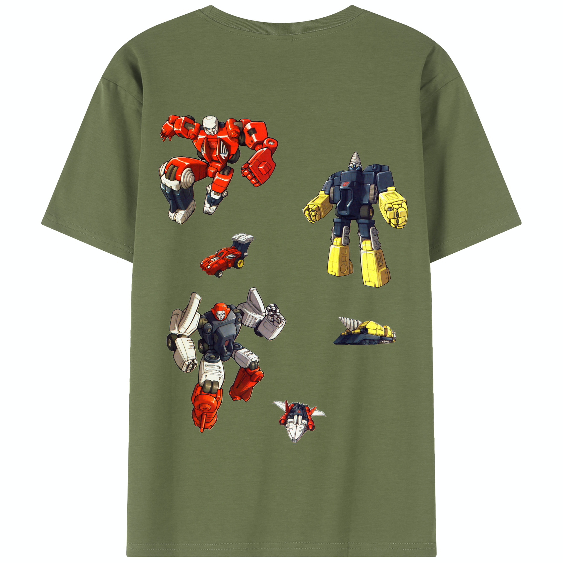 （画像用）  綿100％半袖Tシャツ（背面プリント）